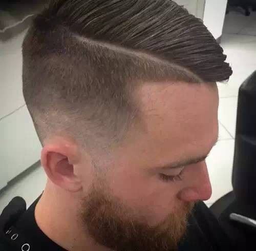 男士短发分线发型怎么弄 分线位置 分线背头发型