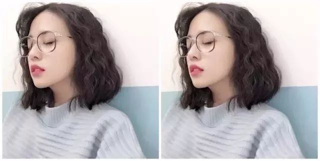 泡面头怎么烫 韩国泡面头中长发发型图片