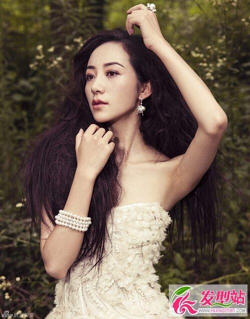 女明星韩雪新娘写真发型图片