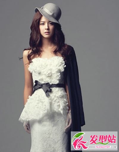 六款美美的新娘发型装扮 帮你打造出一个美丽迷人的新娘子