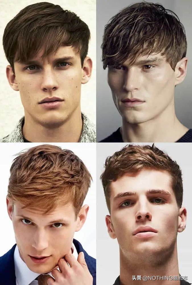 最近比较流行的一款男士发型（现在流行男士发型）