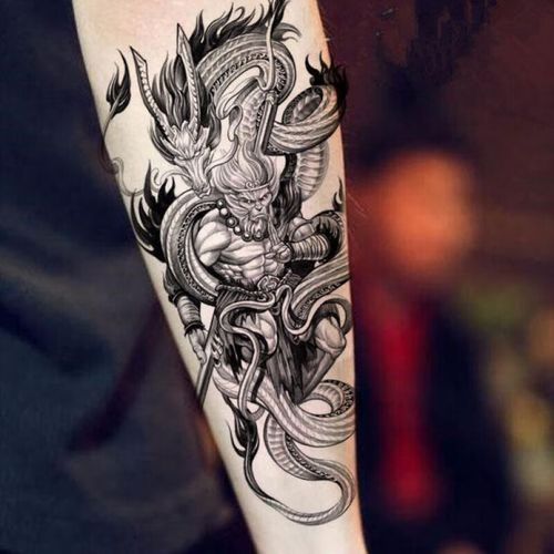 手臂刺青纹身图案 手臂刺青纹身图案男