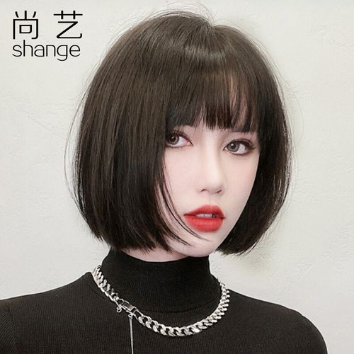 时尚短发图片2023潮女波波波头 最新短发发型图片女波波发型