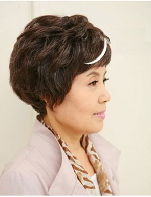 老太太短发发型图片 老太太短发发型图片日本白发