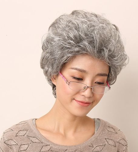老太太的发型图片大全 60岁一70岁老人短发型