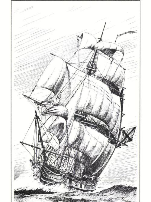 帆船纹身图片 帆船纹身图片小图