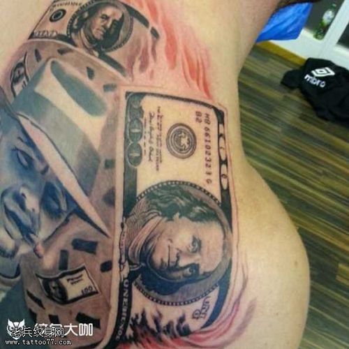 500块钱的纹身图片 500块钱的纹身图片女
