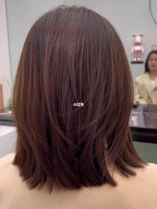 层次感中长发发型图片女 有层次感的发型中长发