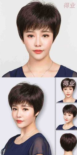 中年女性短发发型图片大全 中年女性短发发型图片大全圆脸