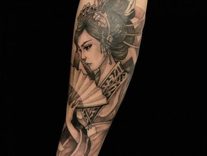 纹身图案流行 纹身图案女最流行手臂