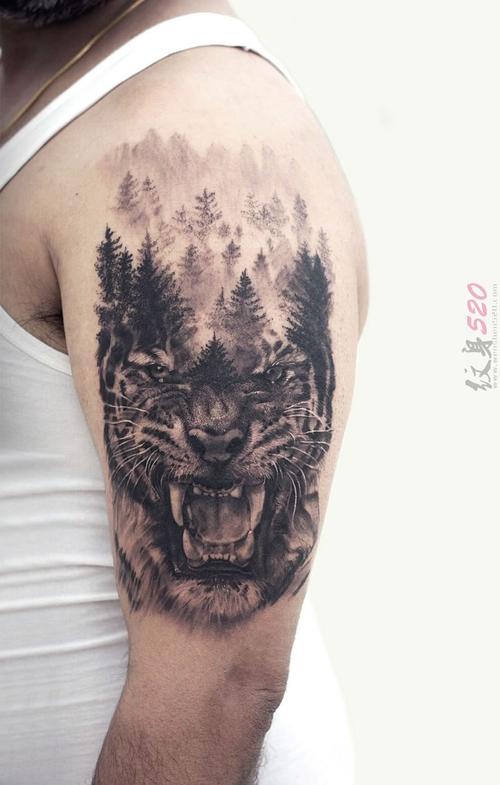 刺青纹身图案男 刺青纹身图案男猫图片
