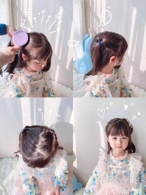 女幼儿发型图片 1-3岁女宝宝发型