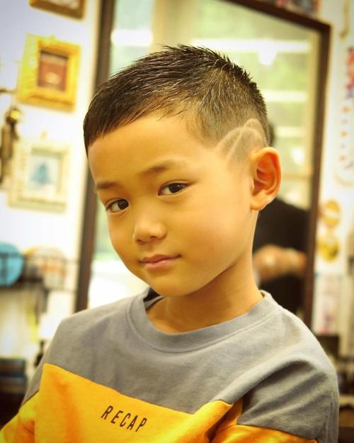 五岁男童发型图片帅气 五岁男童发型图片帅气短发