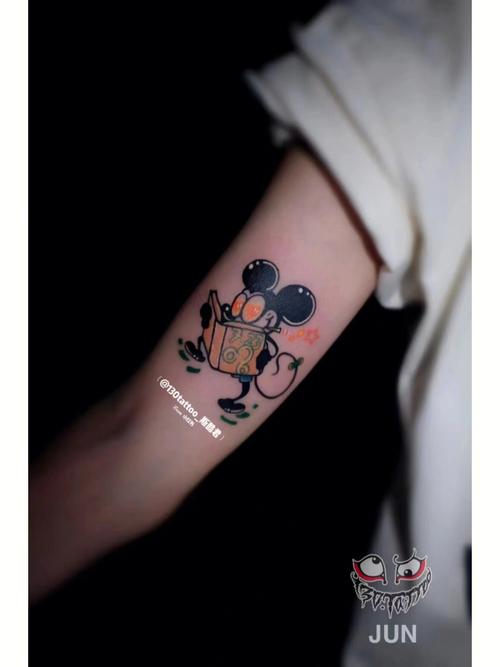 迪士尼纹身图案 迪士尼纹身图案女