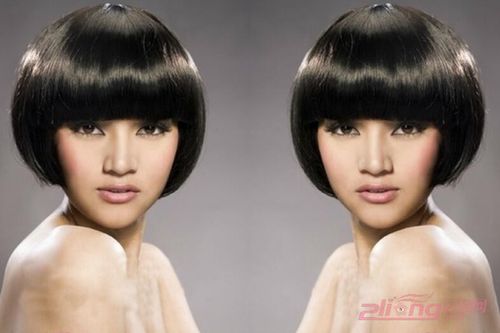 不等式沙宣头短发女发型图片 不等式发型图片女短发最流行