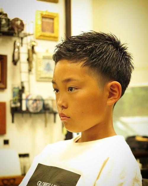 10岁男孩发型图片帅气 10岁男孩子发型图片大全2023