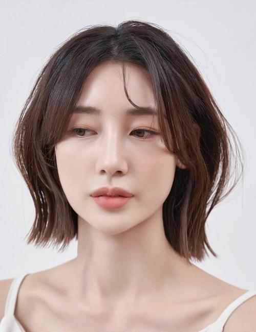 韩版中短发发型图片 韩版中短发发型图片大全