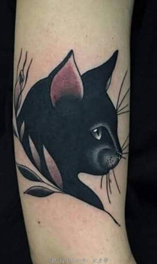 黑猫纹身图案 黑猫纹身图案大概要多少钱