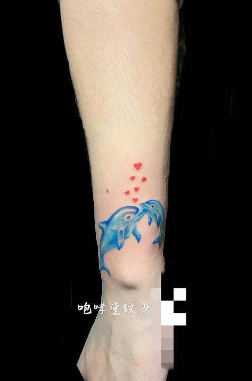 海豚图片纹身 海豚图片纹身