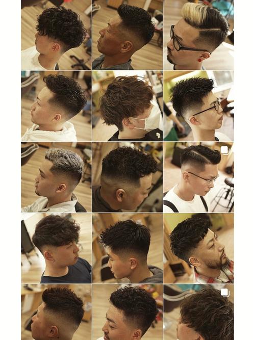 2023流行男生发型图片 2023流行男士发型