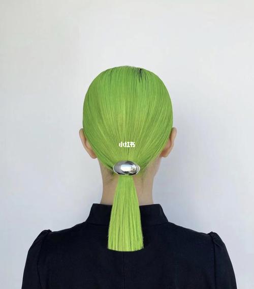 绿色的头发图片 绿色的头发图片大全