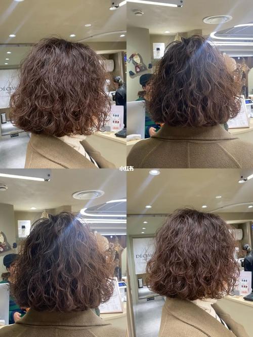齐肩羊毛卷发发型图片 40岁女人最减龄发型羊毛卷