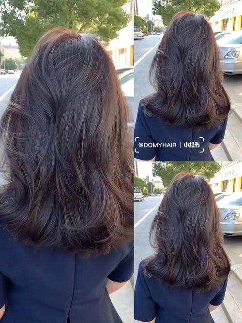 中长发层次烫发发型图片 中长发发型女2023最新款图片大全烫发