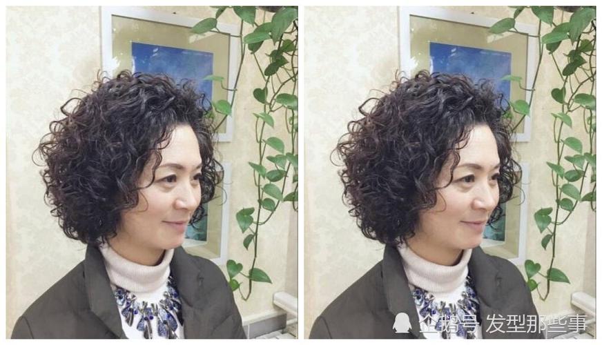 55岁女士发型图片 55岁女士发型图片短发