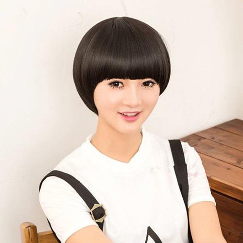 女孩蘑菇头发型图片 女孩蘑菇头发型图片三四岁