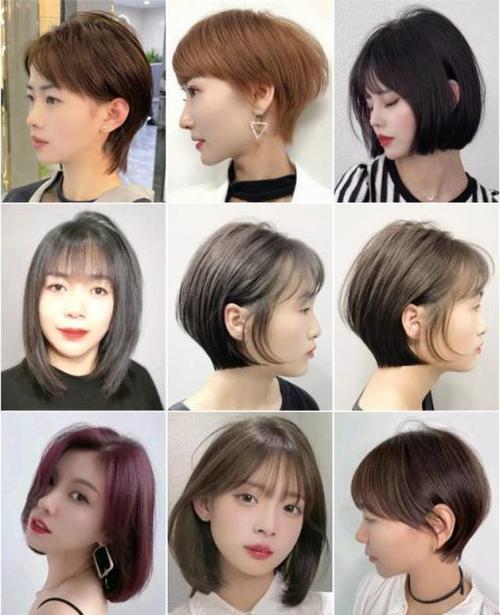 最流行的短发发型图片 最流行的短发发型图片女2023
