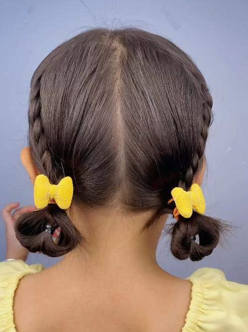 小孩头发扎法100图片 3-6岁儿童扎头发大全简单漂亮