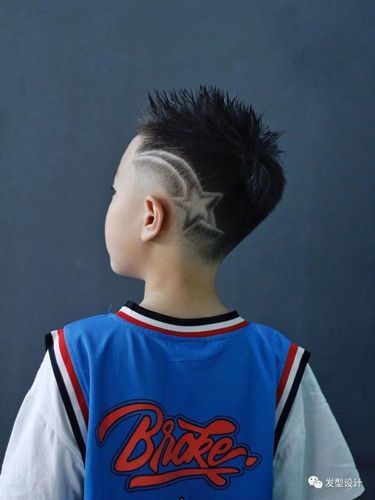 男孩帅气的发型图片 3-6岁儿童发型男