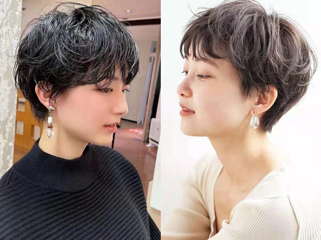 40岁短发发型2023年最新款女图片 40岁短发发型图片女大脸