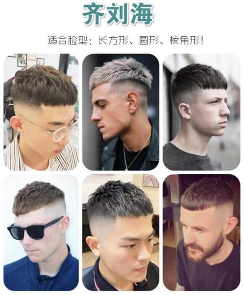所有男子发型图片及名称 所有男子发型图片及名称大全集