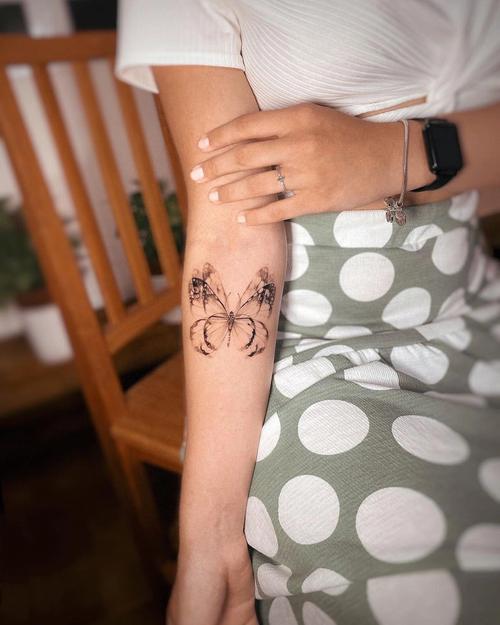 女士纹身图片 女士纹身图片手臂