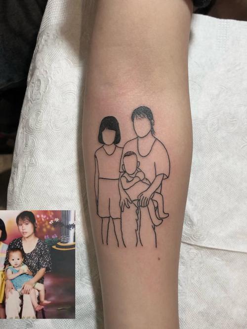 父母的纹身图案 父母的纹身图案图片