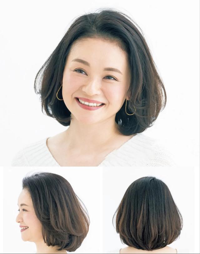 中年女性发型图片 韩国中年女性发型图片