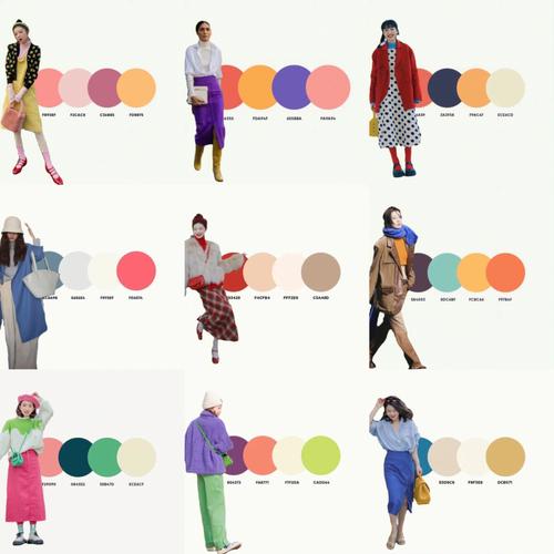 穿衣配色方案图谱 十二种颜色搭配口诀表