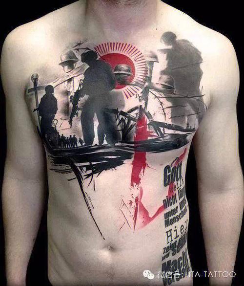 二战纹身图案 二战纹身手稿