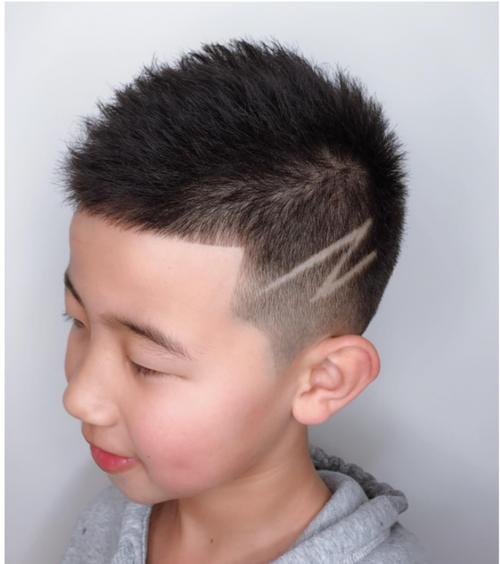 小男生发型图(6一10岁)型 小男生发型设计