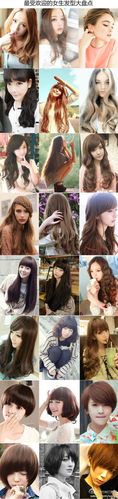 多种发型的图像 多种发型的图像怎么画