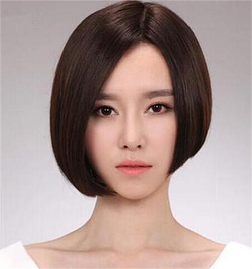 韩式波波头短发发型图片 韩式波波头烫发型图片