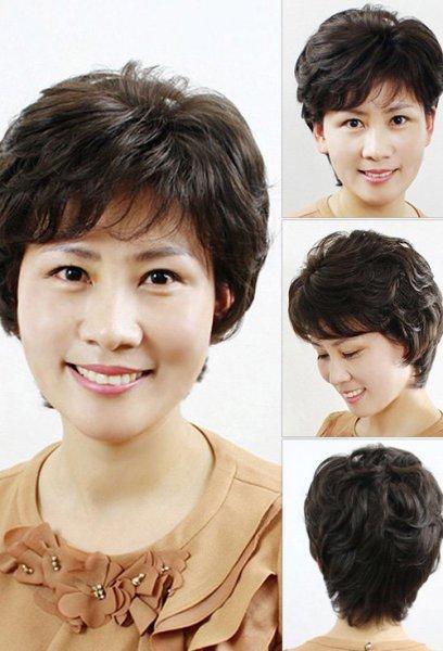 60岁女人发型图片大全短发 60岁女人短发最新发型