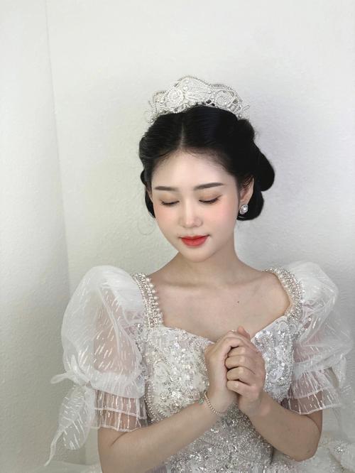 白纱新娘发型图片 白纱新娘发型图片高清