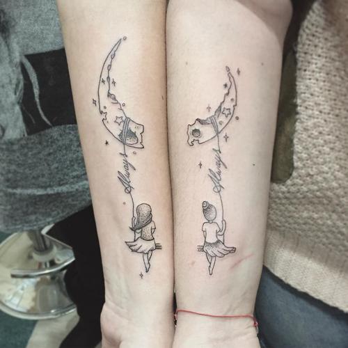女孩胳膊纹身图案 女孩胳膊纹身图案是猫咪