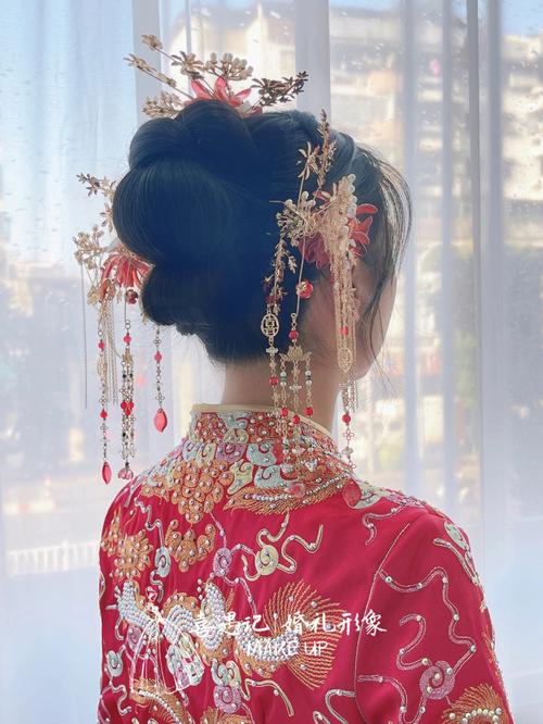 中式新娘发型图片大全 中式新娘发型