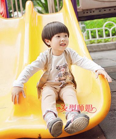 小孩韩国发型图片男 小孩韩国发型图片男孩