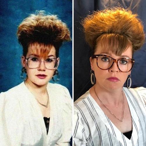 1980年的发型图片 80年代的发型图片大全