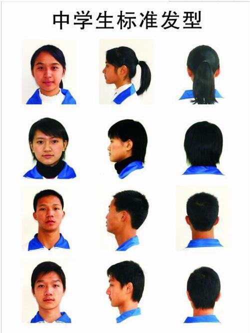 中学生发型图片 中学生发型图片女