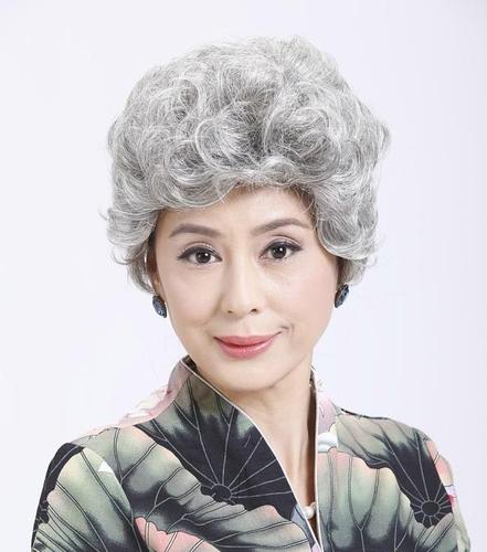 80岁老太太发型图片 80岁老太太的头像